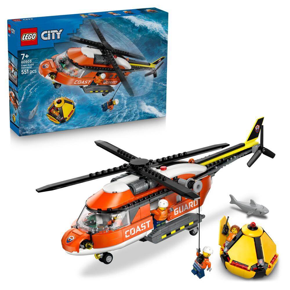 Lego City Coast Guard Rescue Helicopter